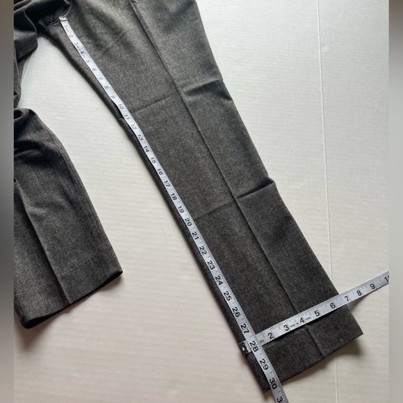 Gap Men’s Tailored Slim Fit Tweed Taupe Wool Blend Dress Pants Trousers 33 x 30 - Picture 10 of 16